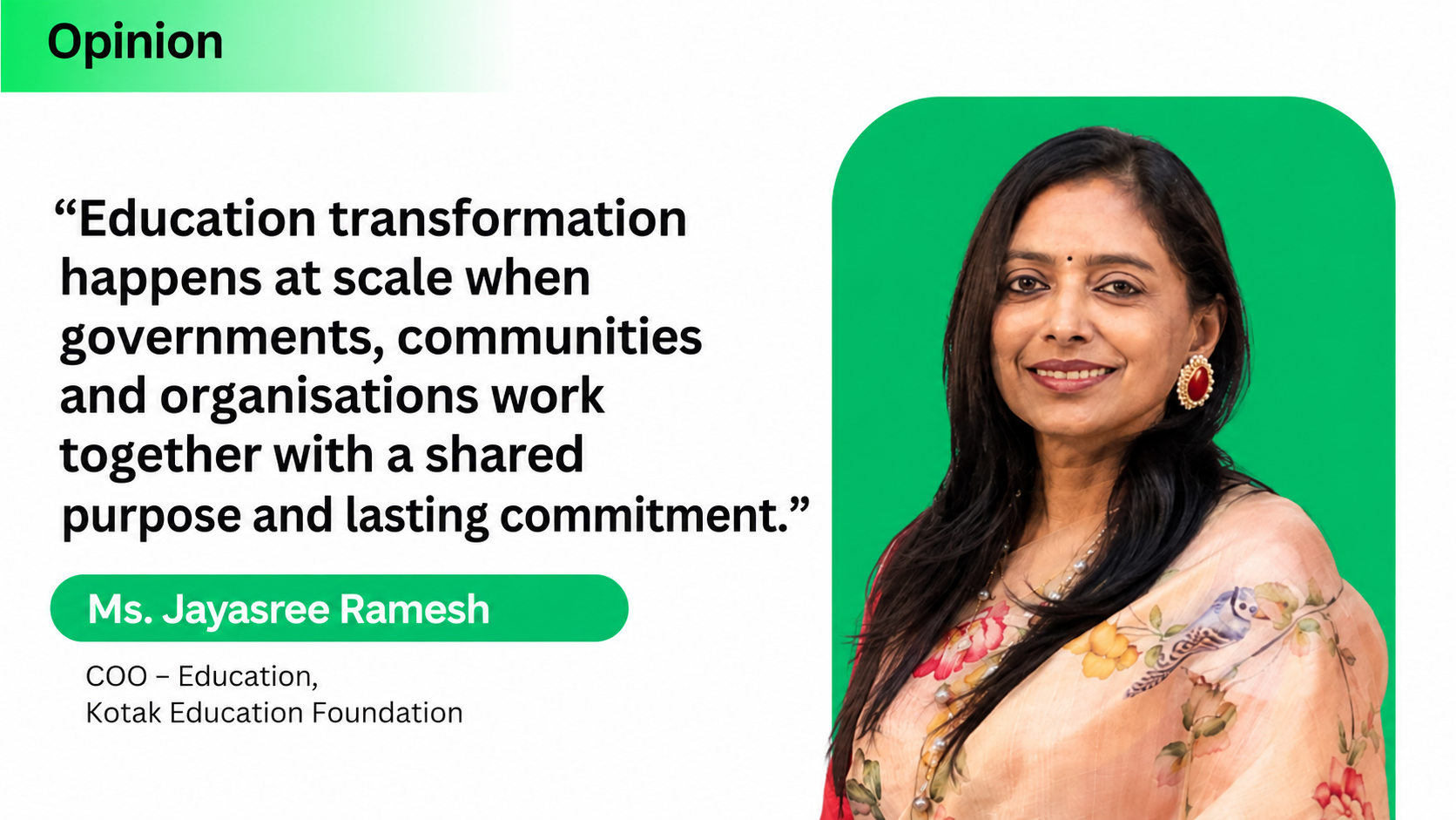 Beyond The Pilot: Why Education System Transformation Needs Collaboration